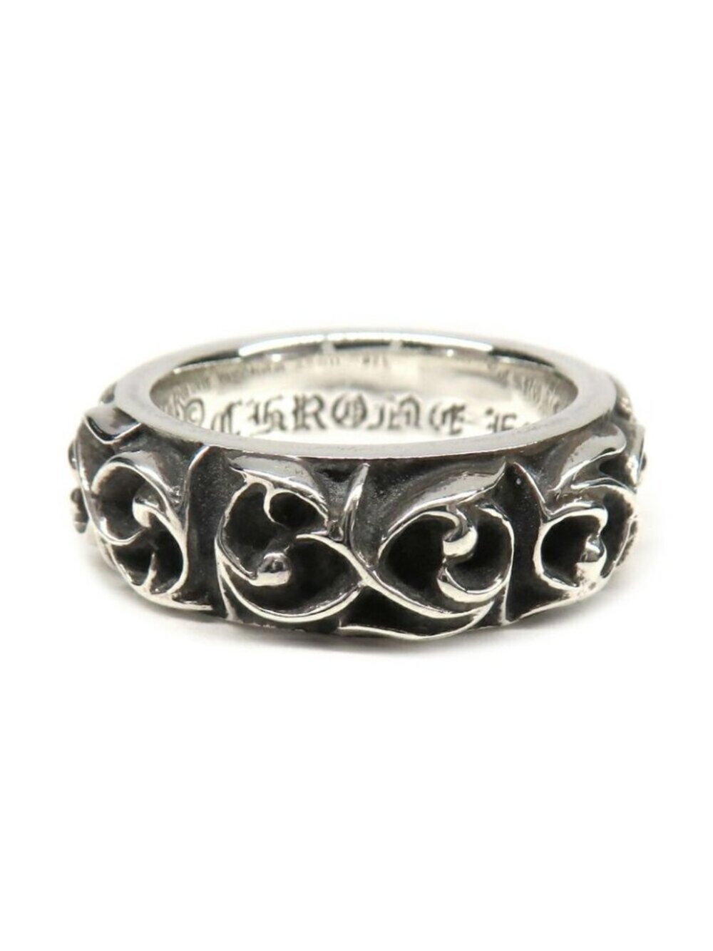 Chrome Hearts Ring Eternity Vine Band 925 Sterling Silver Invoice